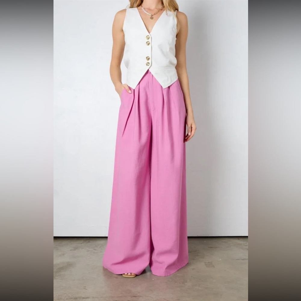 NWT Pink Trouser Pants